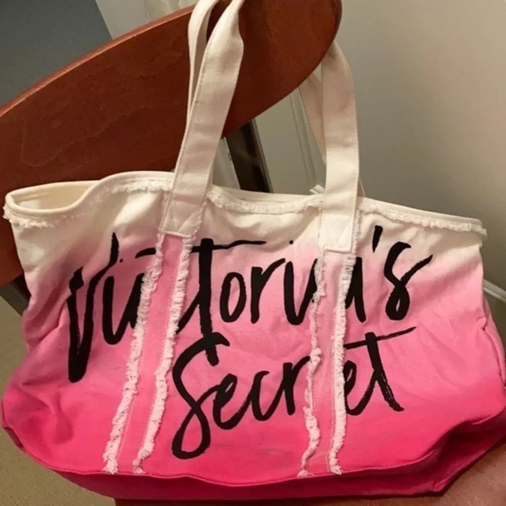 VS canvas ombré tote bag
